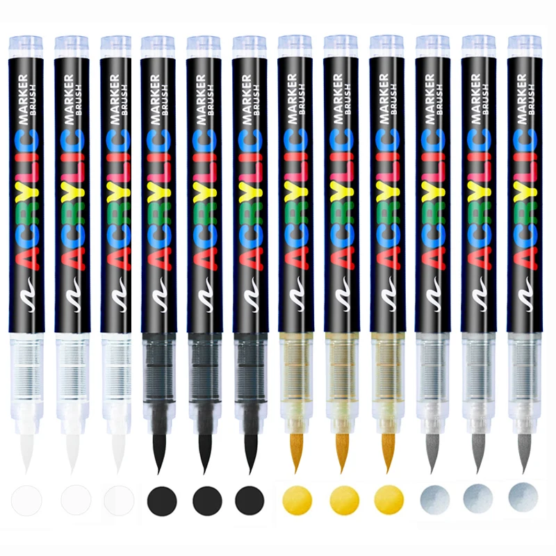 Copic Marker Classic - 3 buah pena kuas spidol putih