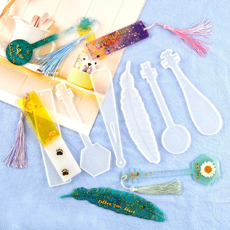 DIY Cetakan Silikon UV Pembata - Resin Art Bookmark ulasan dan harga